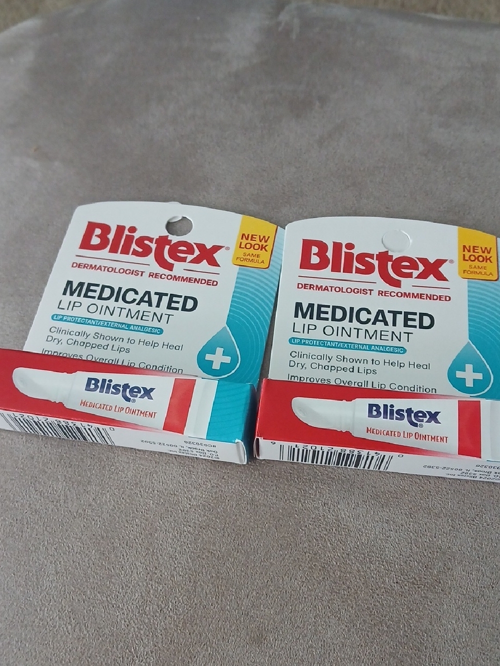 Blistex Medicated Lip Ointment - White & Red Packaging (2 Pack)